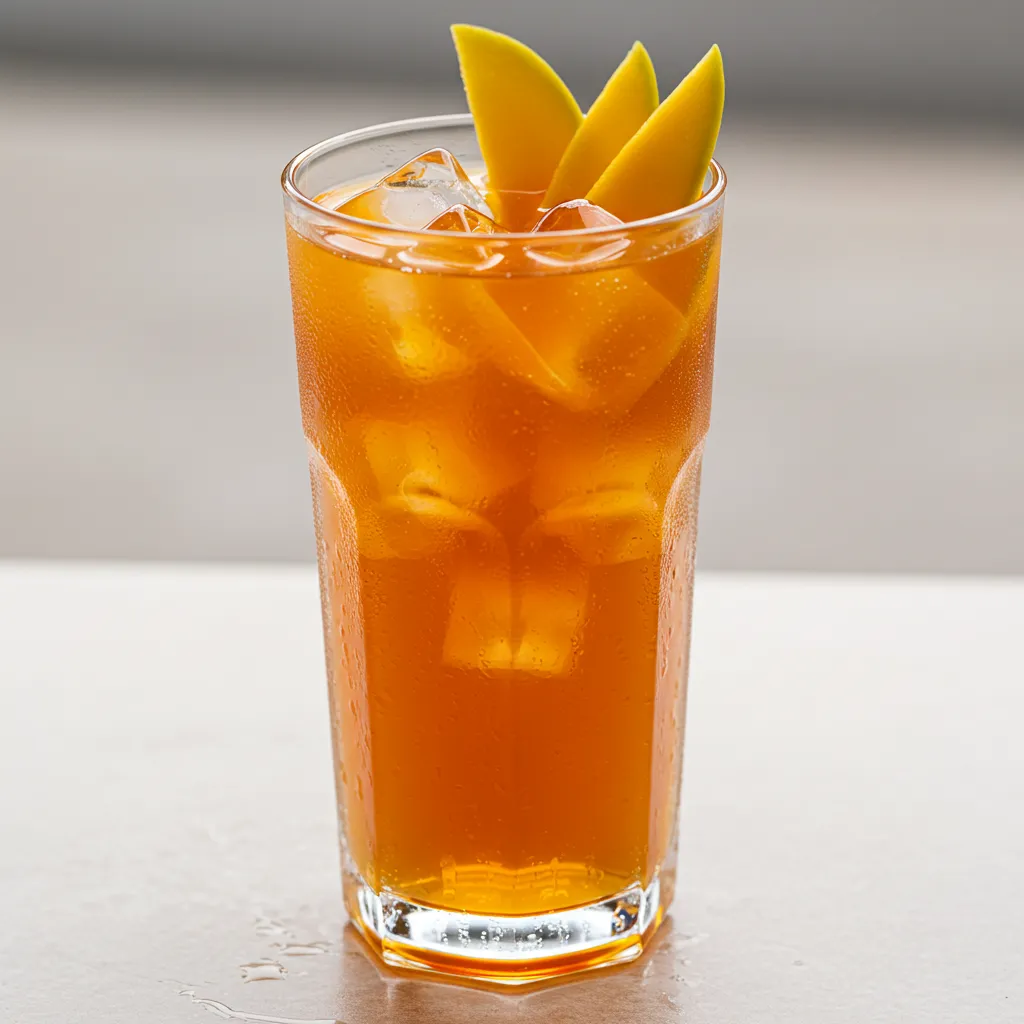 Fresh Mango Iced Tea - tertiary view